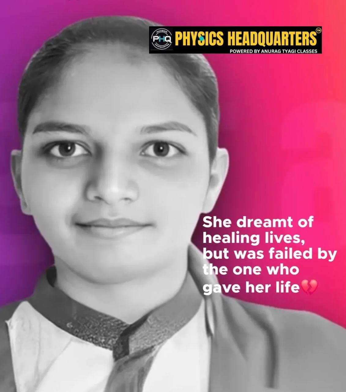 Girls’ Lives Matter: A NEET Aspirant Silenced by Her Own Father
