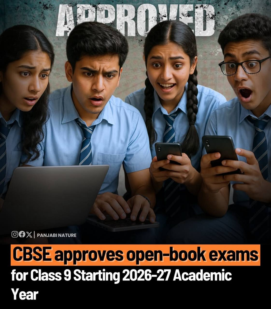 CBSE Approves Open-Book Exams for Class 9 from 2026–27