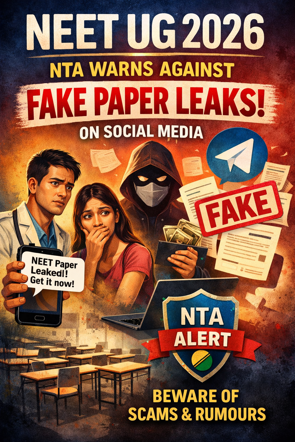 NEET UG 2026: NTA Warns Aspirants Against Fake Paper Leak Claims on Social Media