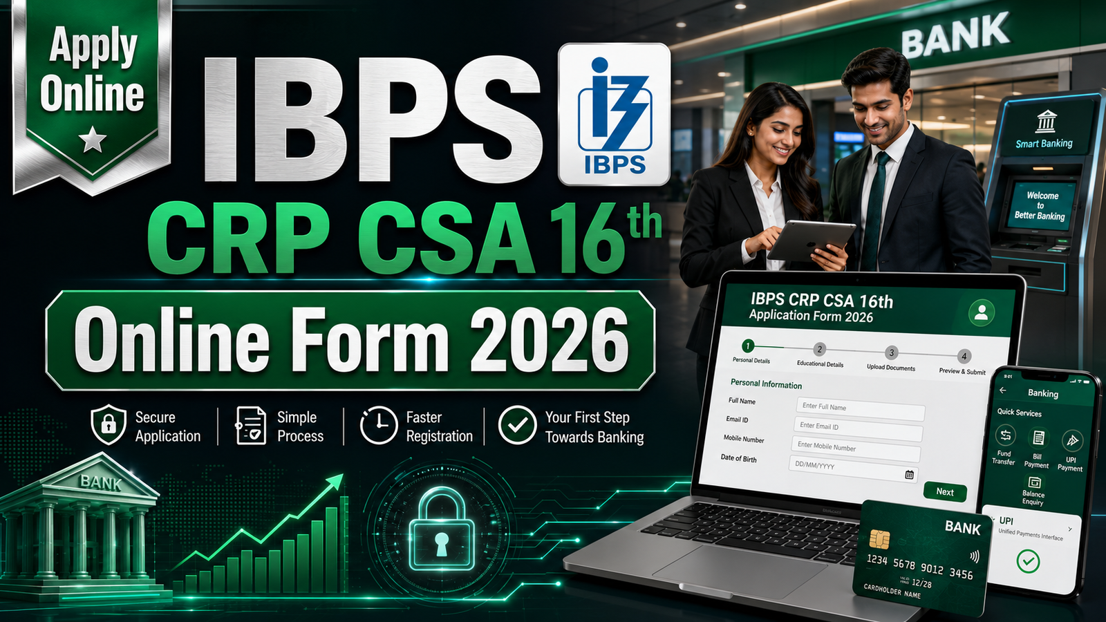 IBPS Clerk Recruitment 2026: Registration Begins for 11,403 Customer Service Associate Posts – Apply Online Till August 21